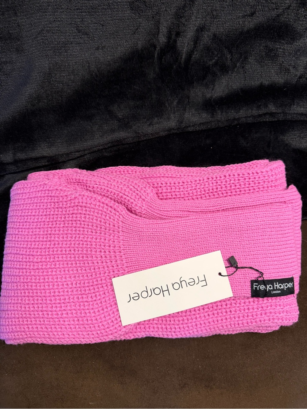 Women's Off-the-Shoulder Sweater in Bright Pink